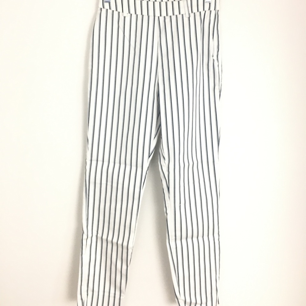 Pinstripe H&M Stretchy Trouser Pants